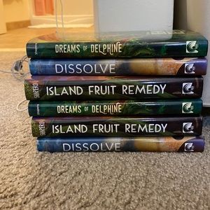 Dreams of Delphine/Dissolve/Island Fruit Remedy by Rich Shapero books BRAND NEW